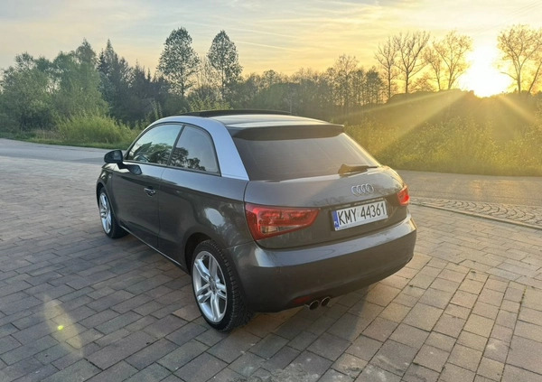 Audi A1 cena 34000 przebieg: 169000, rok produkcji 2012 z Myślenice małe 92